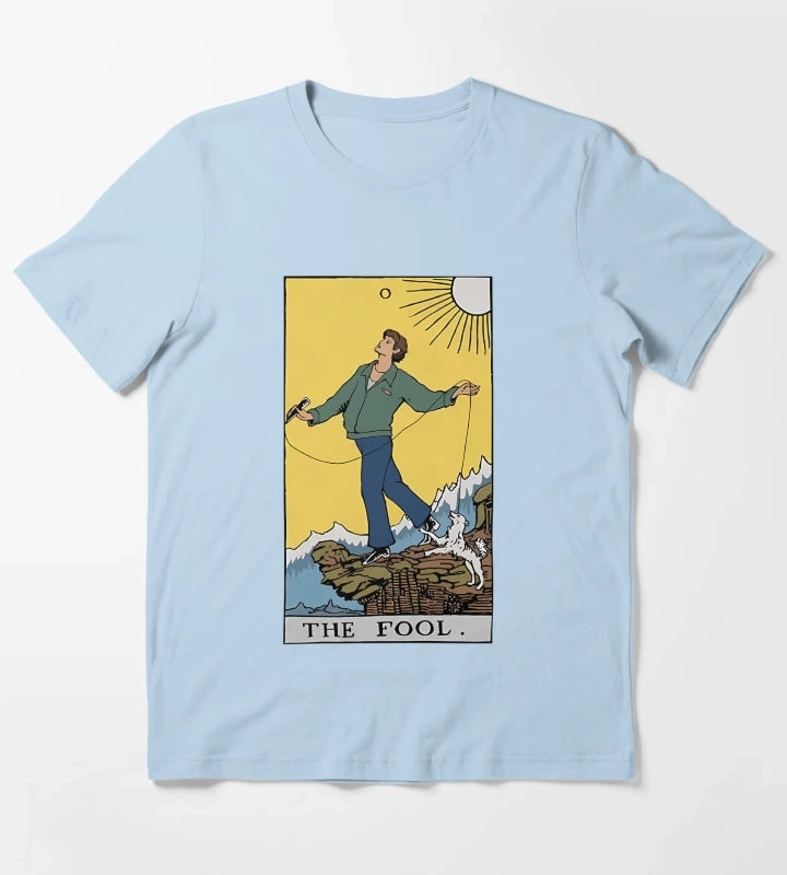Arctic Monkeys Alex Turner 3 T-Shirt Sky Blue