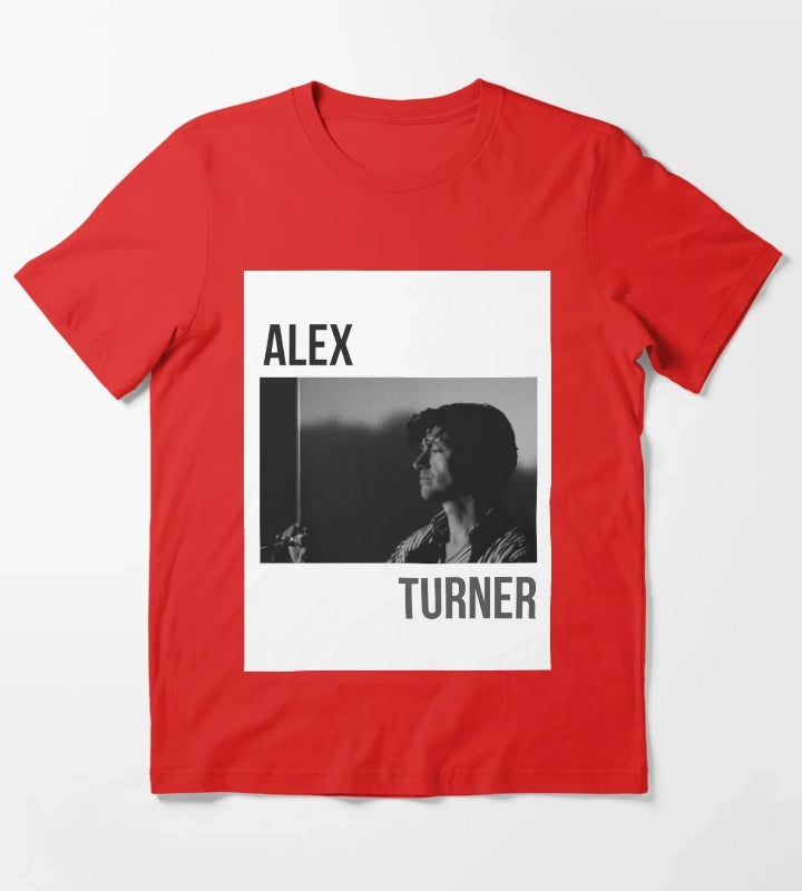 Arctic Monkeys Alex Turner Band art T-Shirt Red