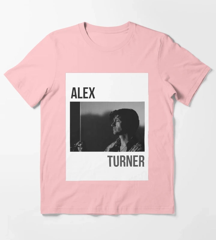 Arctic Monkeys Alex Turner Band art T-Shirt Dark Grey