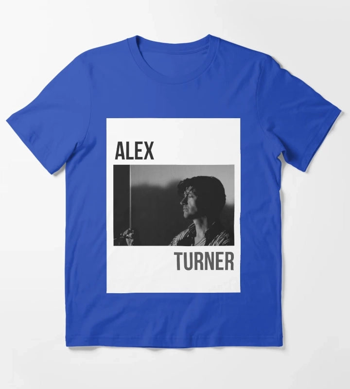 Arctic Monkeys Alex Turner Band art T-Shirt Blue