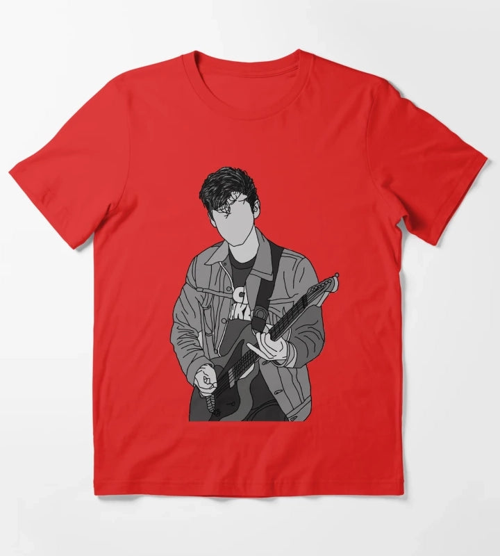 Arctic Monkeys Alex Turner T-Shirt Red