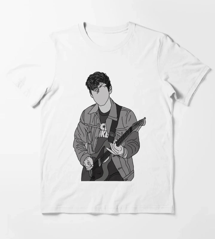 Arctic Monkeys Alex Turner T-Shirt White
