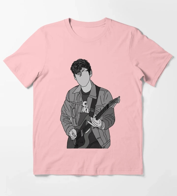 Arctic Monkeys Alex Turner T-Shirt Dark Grey