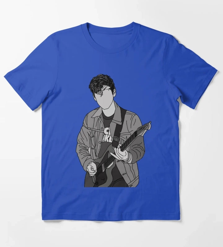 Arctic Monkeys Alex Turner T-Shirt Blue