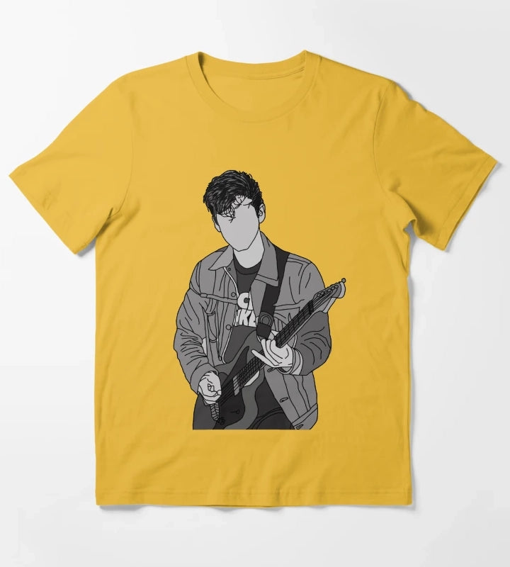 Arctic Monkeys Alex Turner T-Shirt Yellow