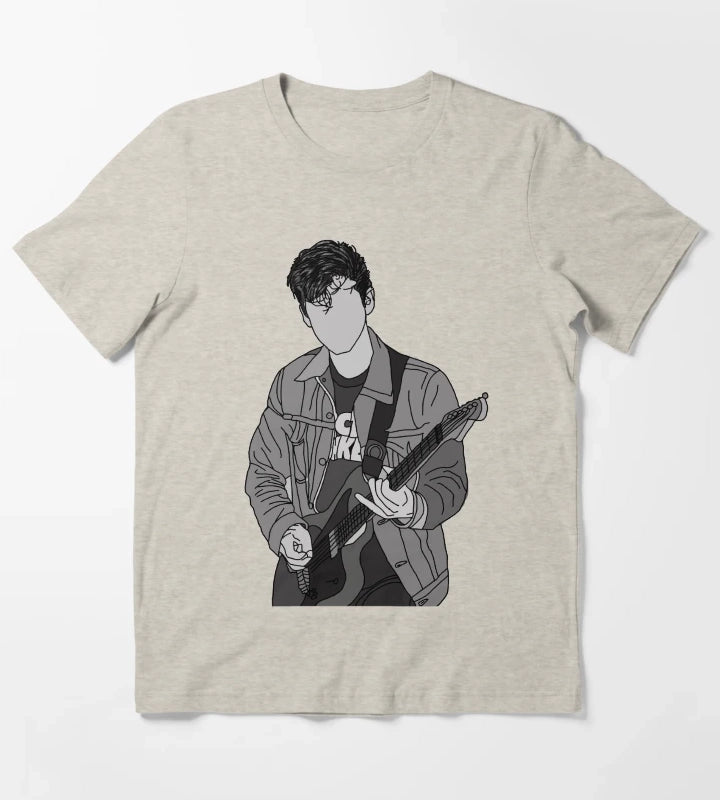 Arctic Monkeys Alex Turner T-Shirt Cream