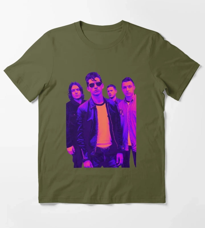 Arctic Monkeys Am T-Shirt Olive Green