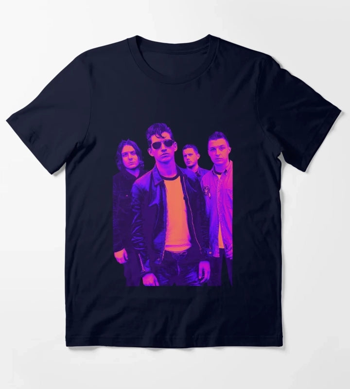 Arctic Monkeys Am T-Shirt Navy