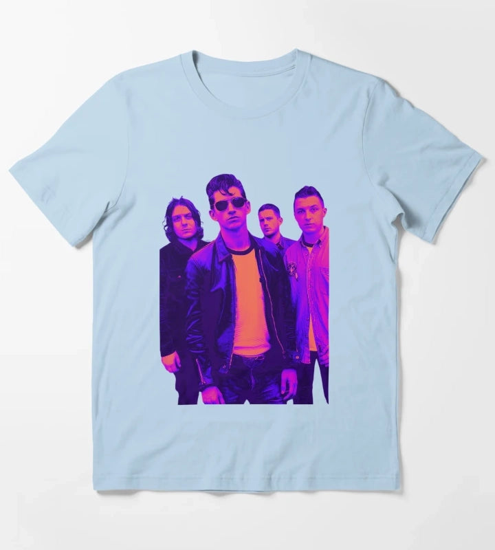 Arctic Monkeys Am T-Shirt Sky Blue