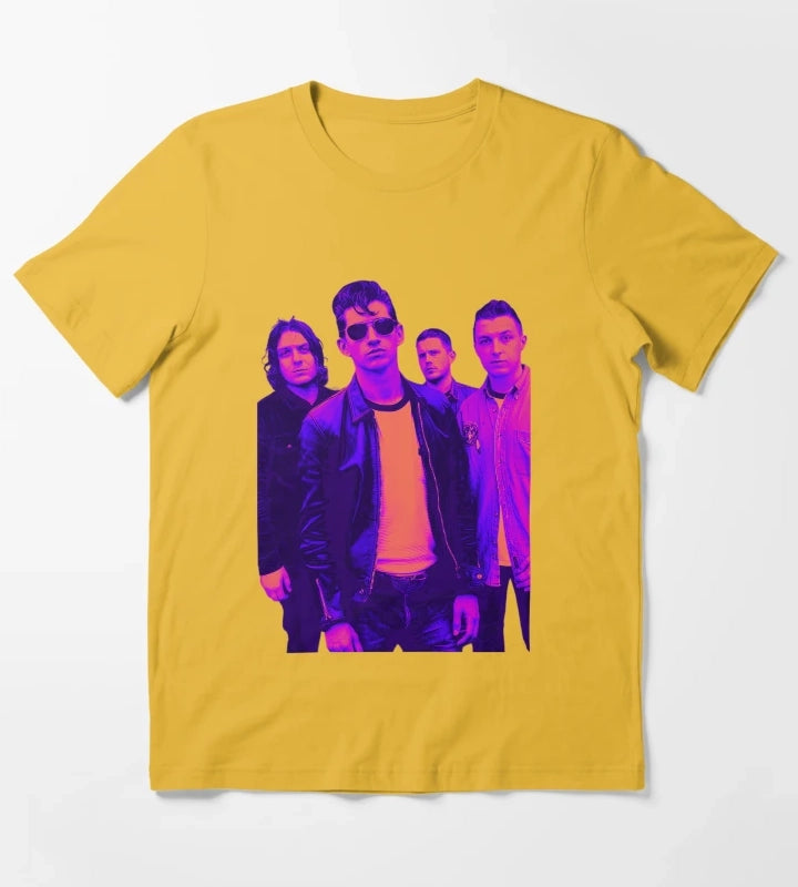 Arctic Monkeys Am T-Shirt Yellow