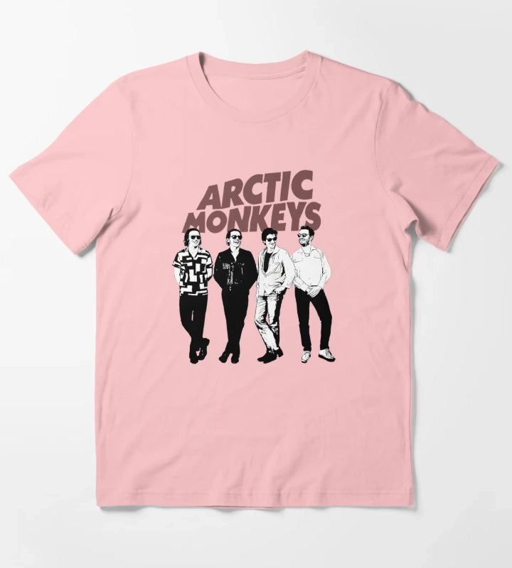 Arctic Monkeys Band 11 T-Shirt Dark Grey