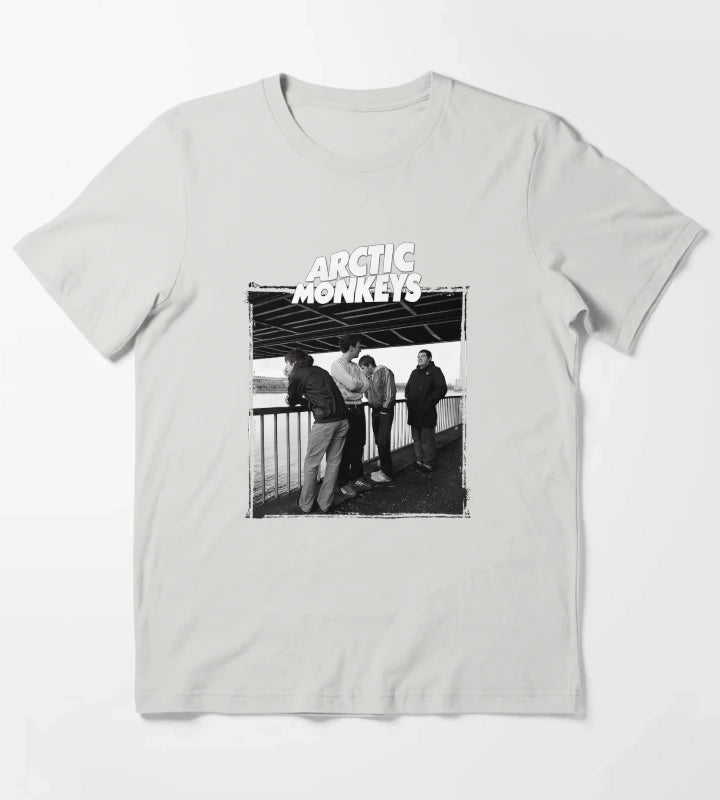 Arctic Monkeys Band 13 T-Shirt Light Grey