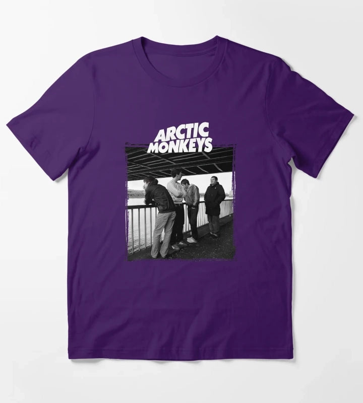 Arctic Monkeys Band 13 T-Shirt Purple