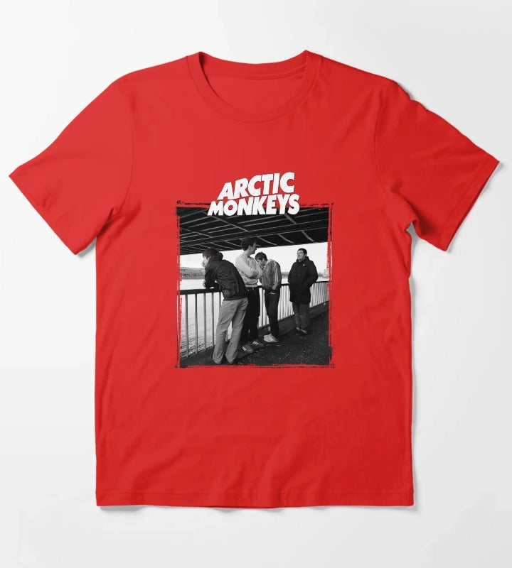 Arctic Monkeys Band 13 T-Shirt Red