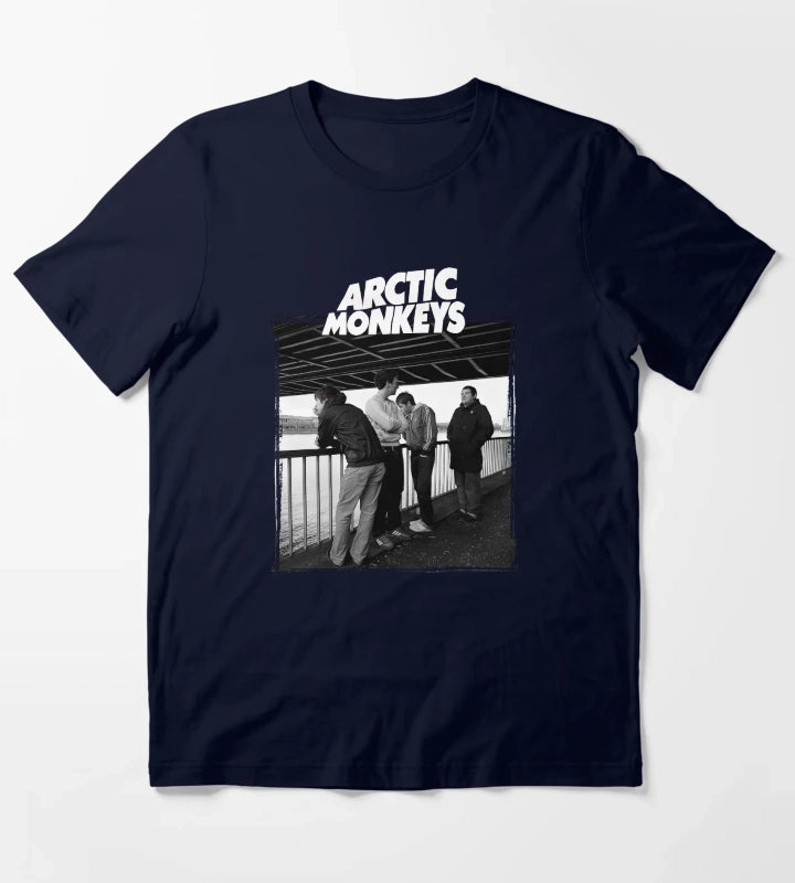 Arctic Monkeys Band 13 T-Shirt Navy