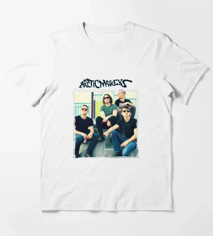 Arctic Monkeys Band 17 T-Shirt White