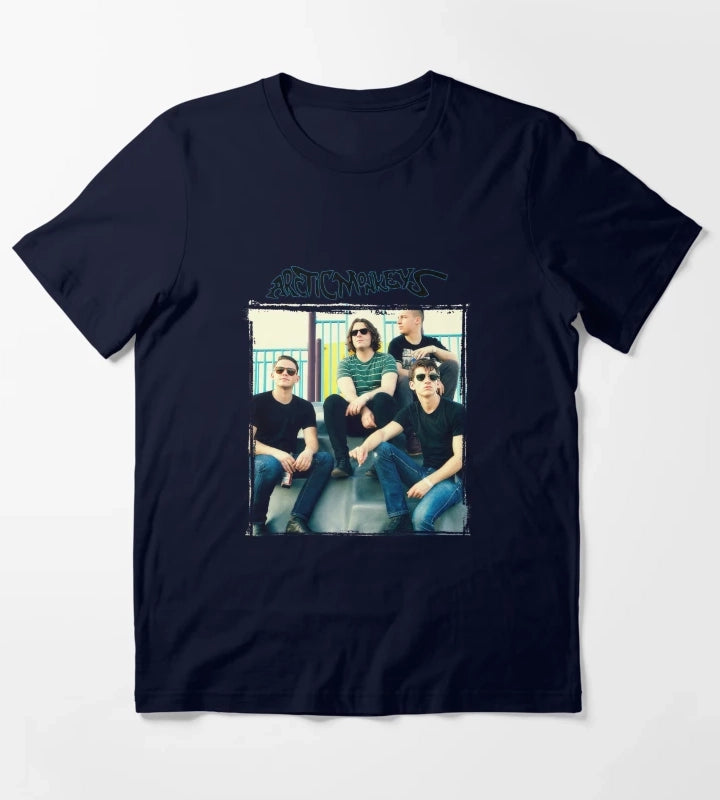 Arctic Monkeys Band 17 T-Shirt Navy