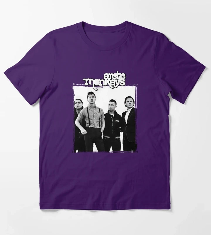 Arctic Monkeys Band 3 T-Shirt Purple