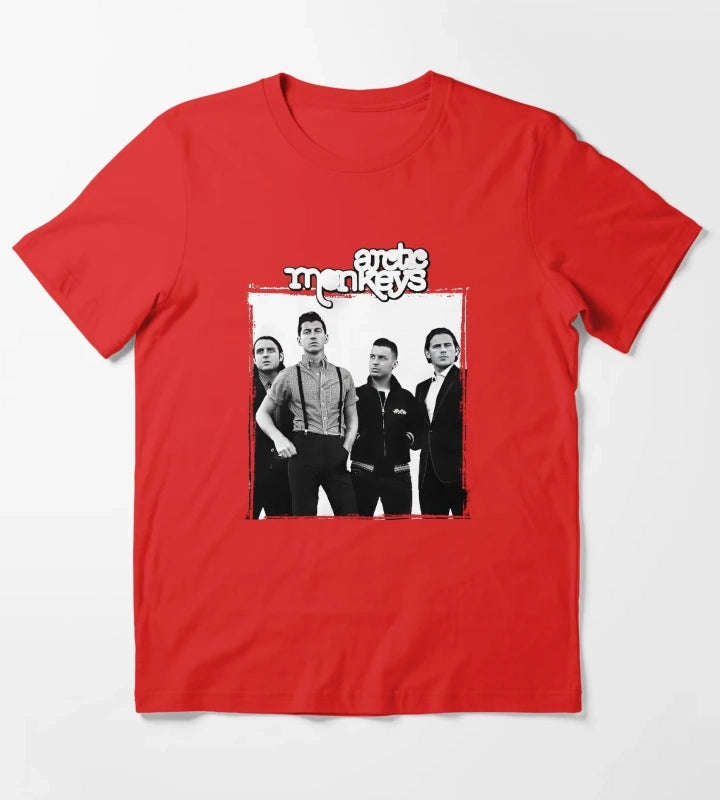 Arctic Monkeys Band 3 T-Shirt Red