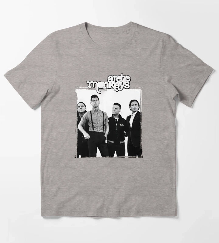 Arctic Monkeys Band 3 T-Shirt Heather Grey