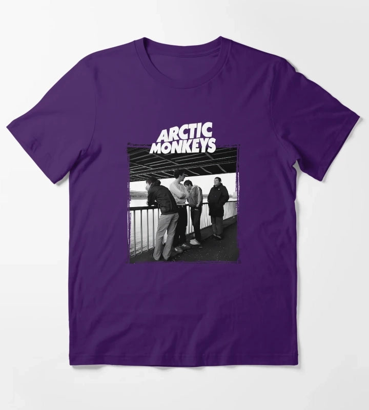 Arctic Monkeys Band 7 T-Shirt Purple