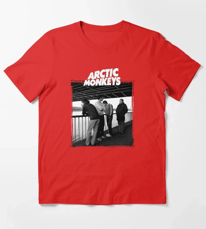 Arctic Monkeys Band 7 T-Shirt Red