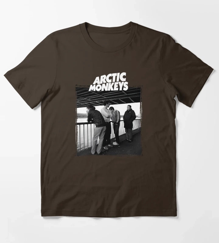 Arctic Monkeys Band 7 T-Shirt Brown