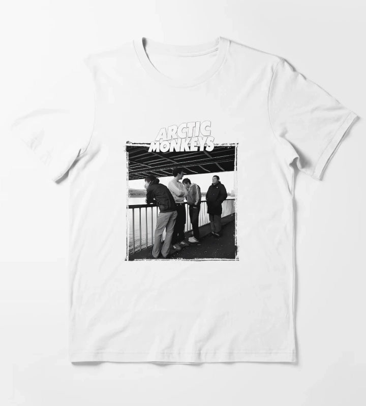 Arctic Monkeys Band 7 T-Shirt White