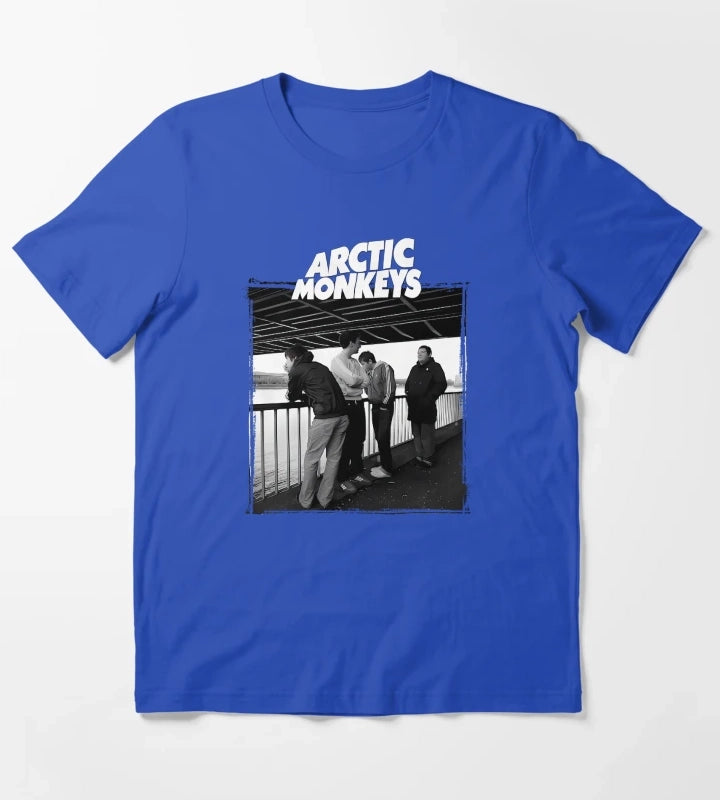 Arctic Monkeys Band 7 T-Shirt Blue