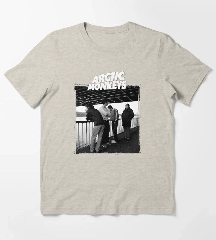 Arctic Monkeys Band 7 T-Shirt Cream