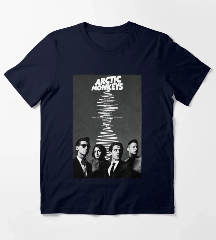 Arctic Monkeys Band Am 16 T-Shirt Navy