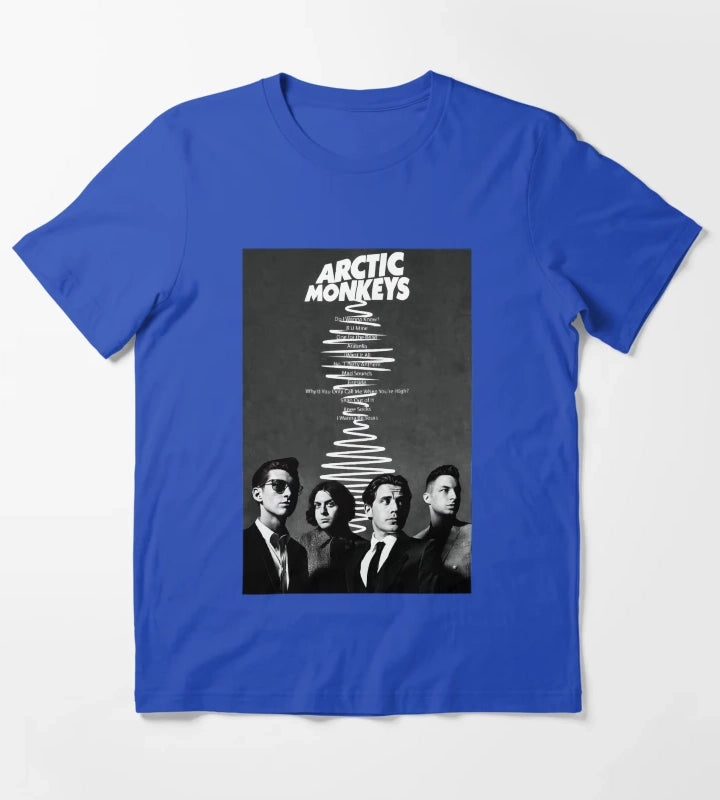 Arctic Monkeys Band Am 16 T-Shirt Blue
