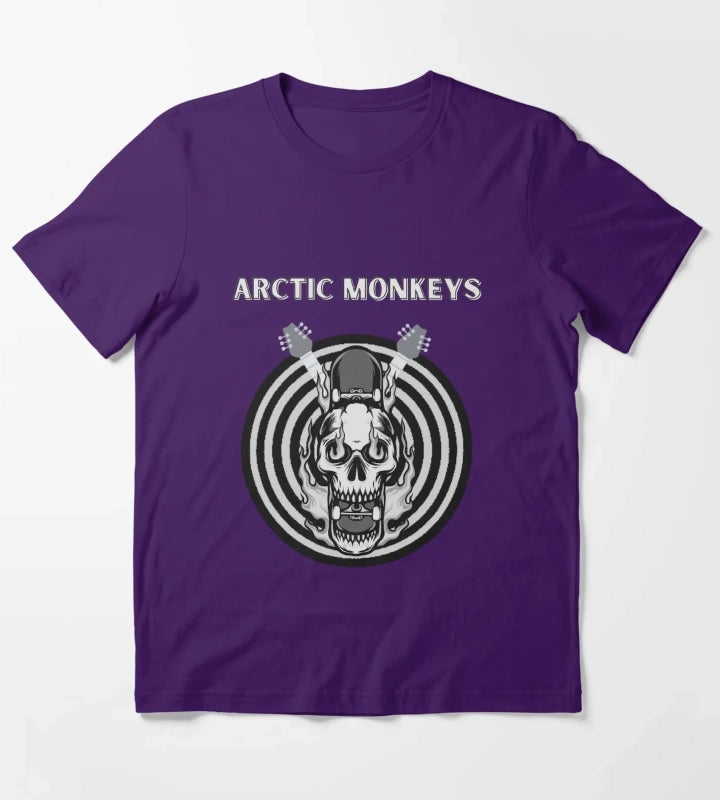 Arctic Monkeys Band T-Shirt Purple