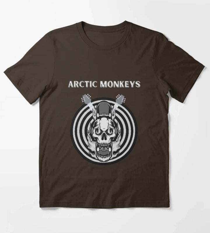 Arctic Monkeys Band T-Shirt Brown