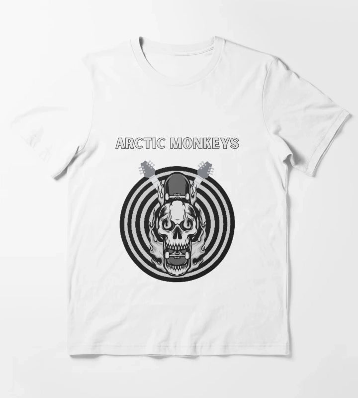 Arctic Monkeys Band T-Shirt White