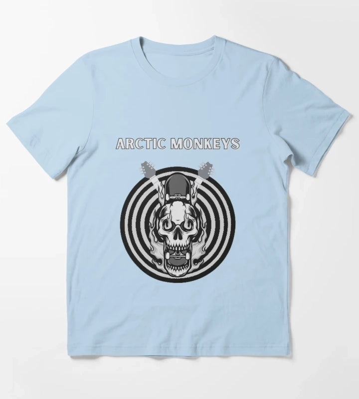 Arctic Monkeys Band T-Shirt Sky Blue