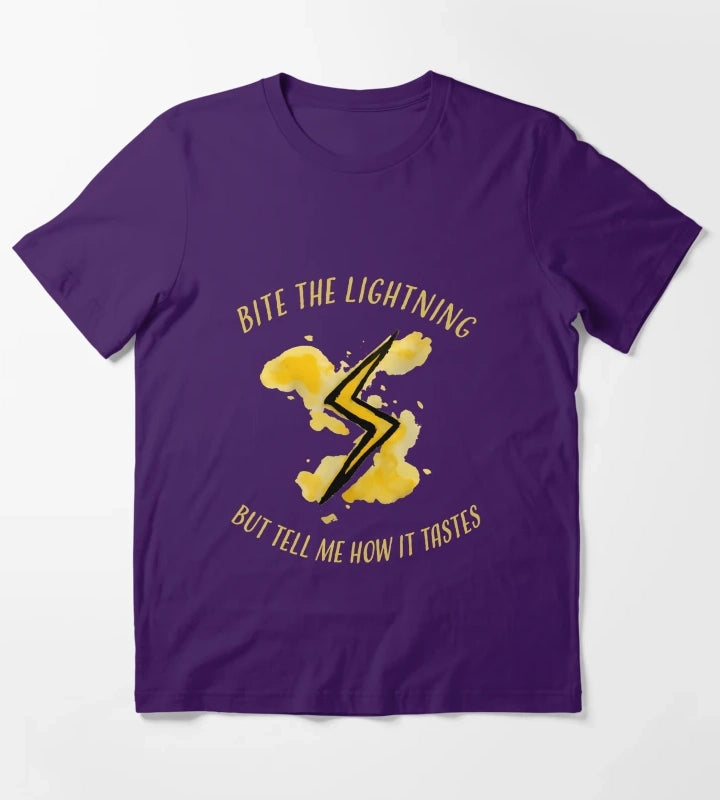 Arctic Monkeys Bite The Lightning T-Shirt Purple