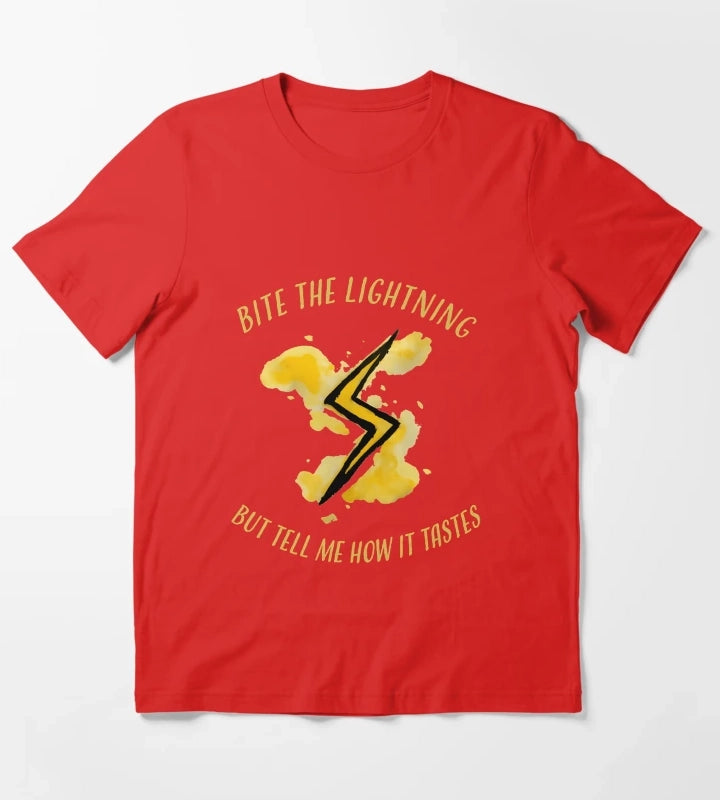 Arctic Monkeys Bite The Lightning T-Shirt Red