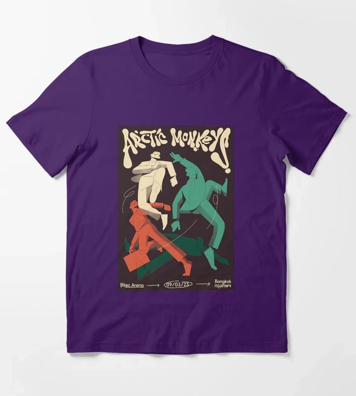 Arctic Monkeys Concert T-Shirt Purple