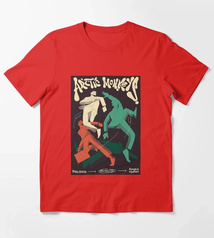 Arctic Monkeys Concert T-Shirt Red