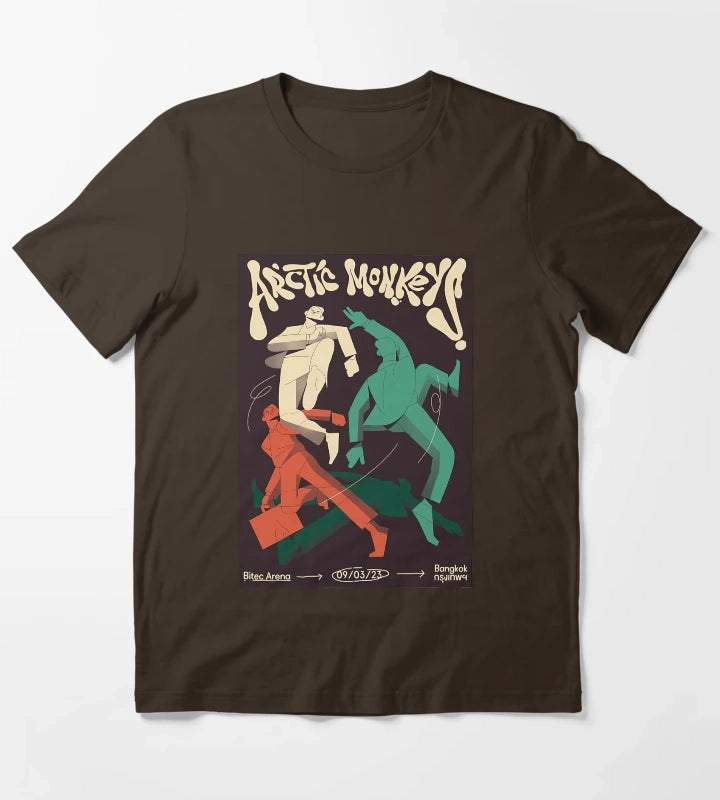 Arctic Monkeys Concert T-Shirt Brown