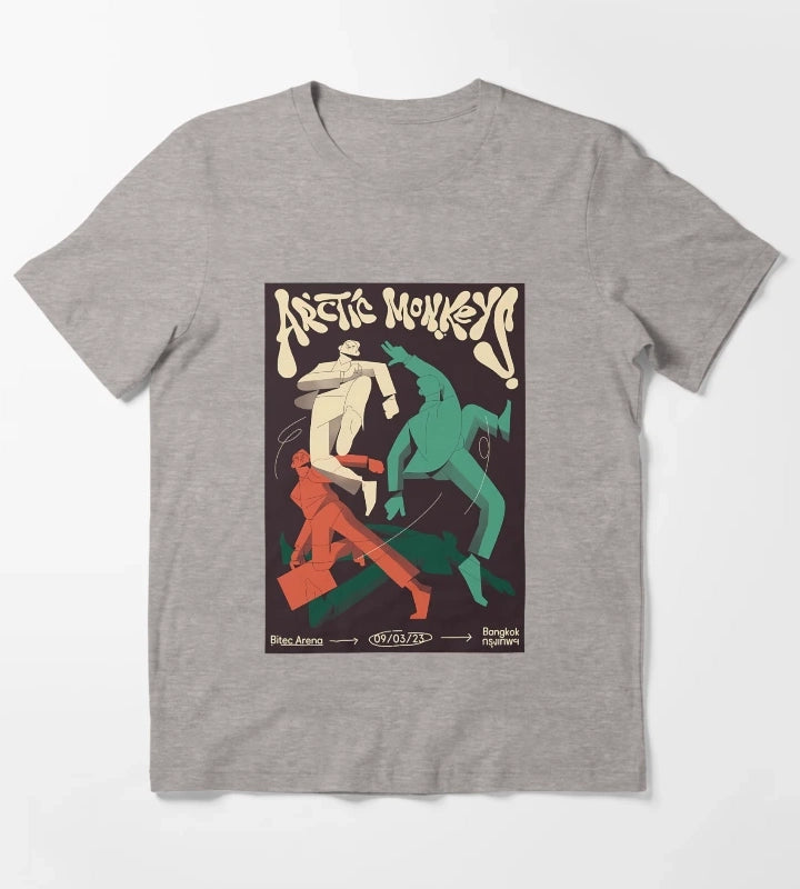 Arctic Monkeys Concert T-Shirt Heather Grey