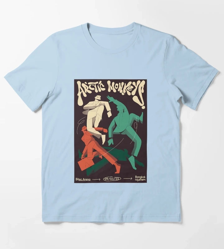Arctic Monkeys Concert T-Shirt Sky Blue