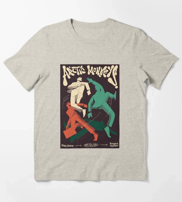 Arctic Monkeys Concert T-Shirt Cream