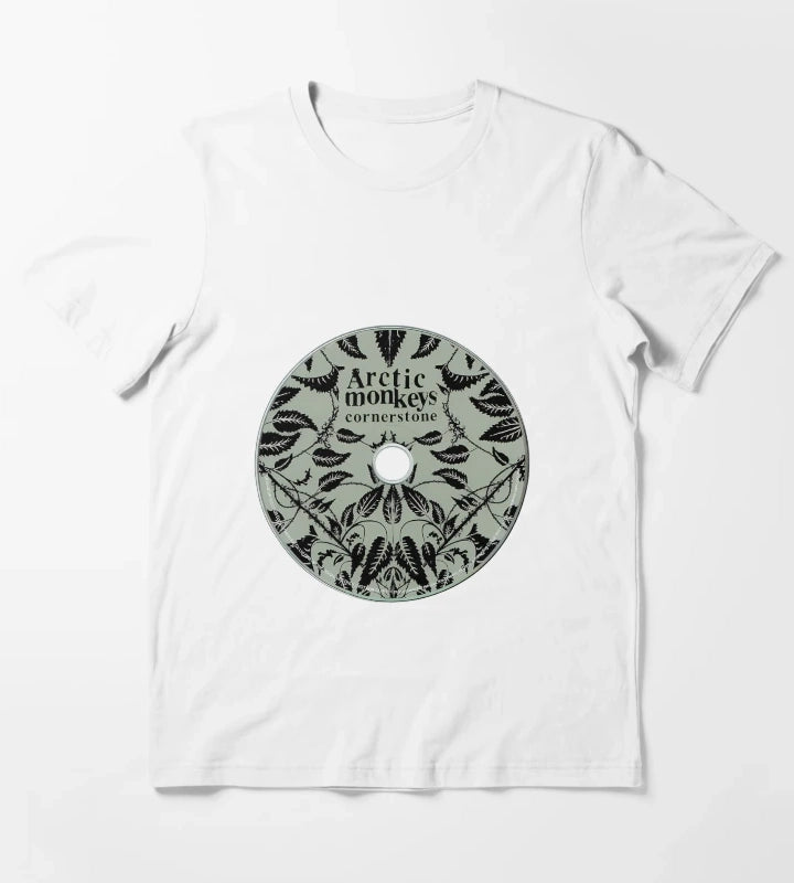 Arctic Monkeys Cornerstone Cd T-Shirt White