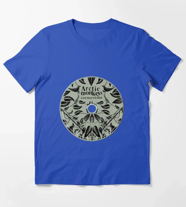 Arctic Monkeys Cornerstone Cd T-Shirt Blue