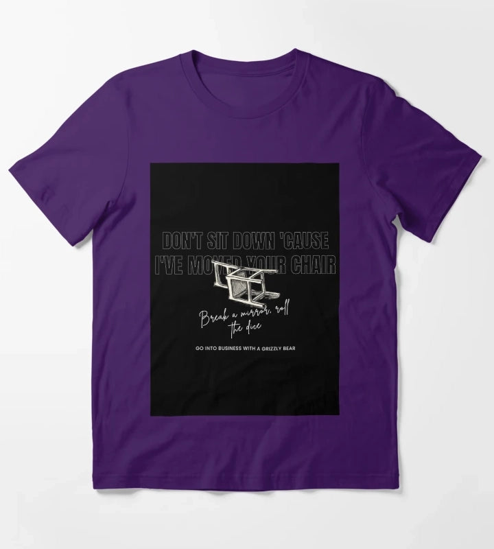 Arctic Monkeys DSDCIMYC Song Art T-Shirt Purple