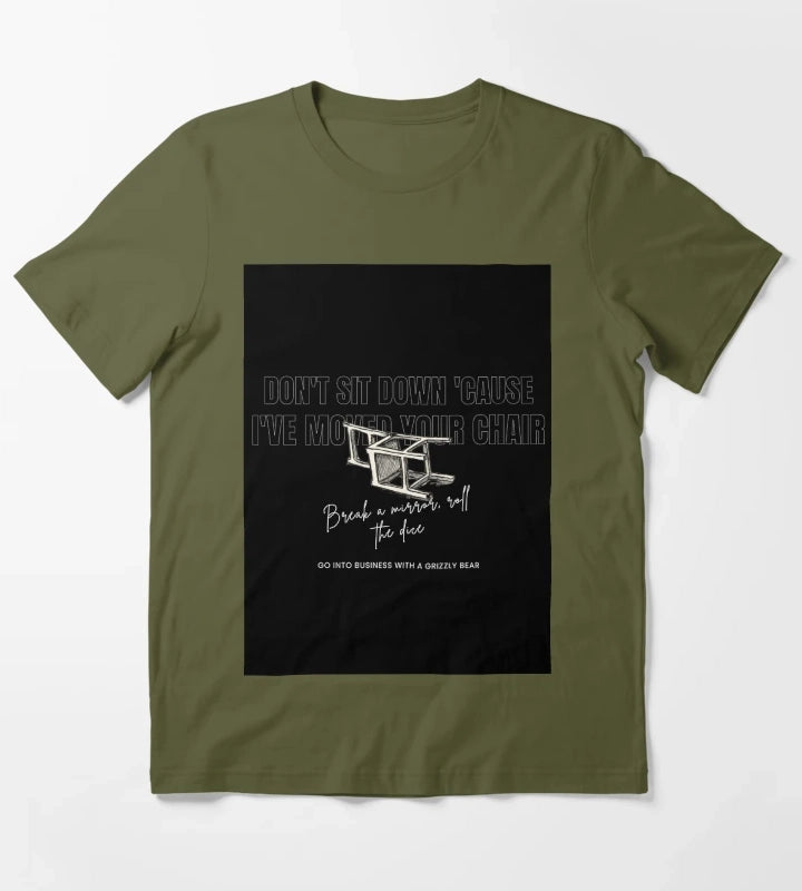 Arctic Monkeys DSDCIMYC Song Art T-Shirt Olive Green