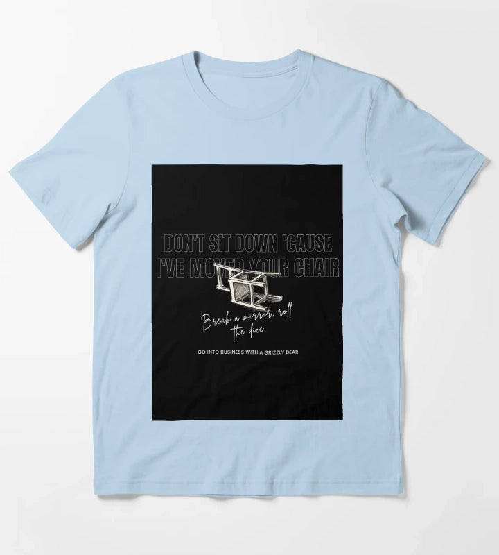 Arctic Monkeys DSDCIMYC Song Art T-Shirt Sky Blue