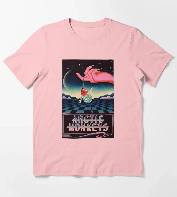 Arctic Monkeys Disco Poster T-Shirt Dark Grey